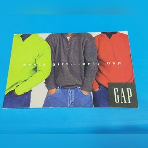 GAP Branded Postcard 1996 Men's Jackets